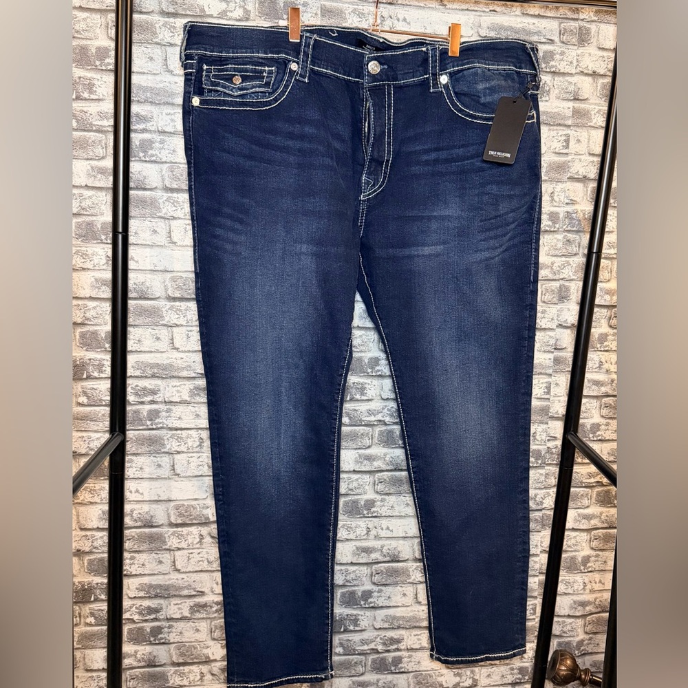 True Religion “Rocco” Relaxed Skinny Jeans